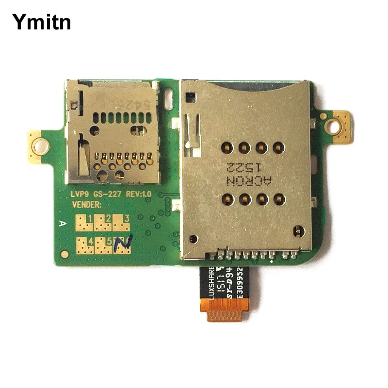 Ymitn Lenovoタブレットa7600 600h 600f 600hv3gバージョン用のmicro Sd Tfおよびsim カードスロット付きフレキシブルケーブル Sim Tool Suits Aliexpress