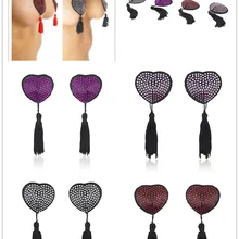 Новинка г. пикантная Женская Очаровательная сексуальная грудь Стикеры Соски крышка кружевной узор черный интимные Товары Соски пирожки