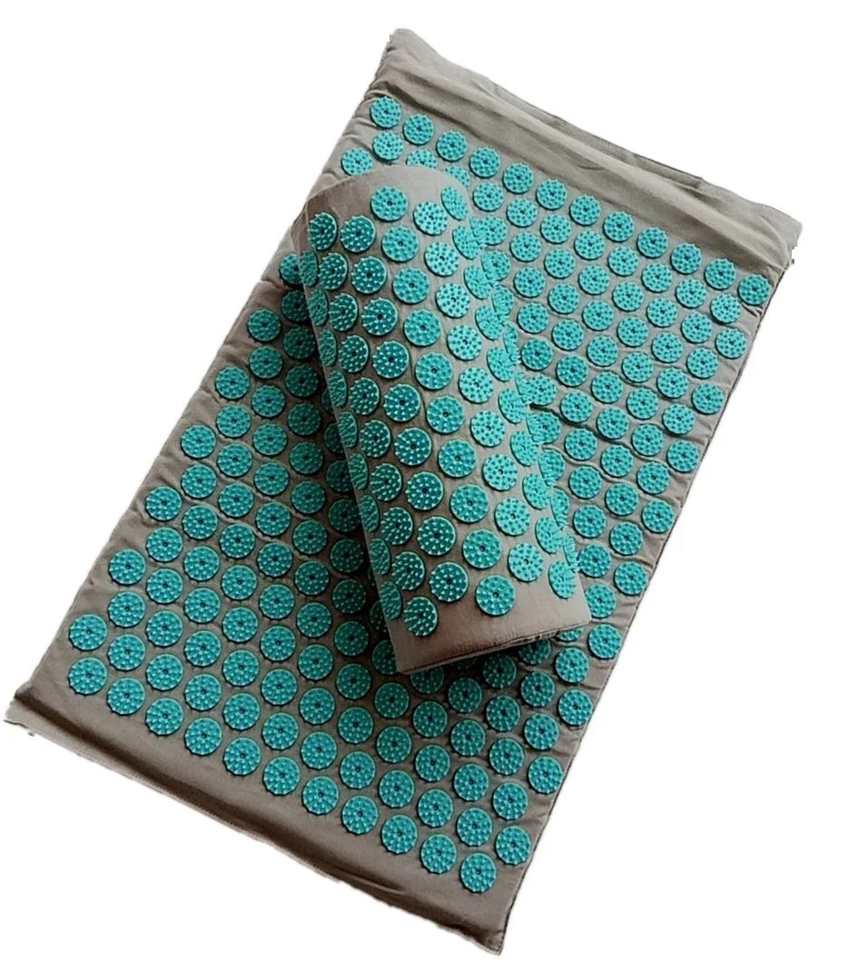 Шпилька акупунктурный массаж коврик для йоги/подушка Массажер (appro.67*42 см) ковриками снять назад тело Подушечка Для Снятия Боли