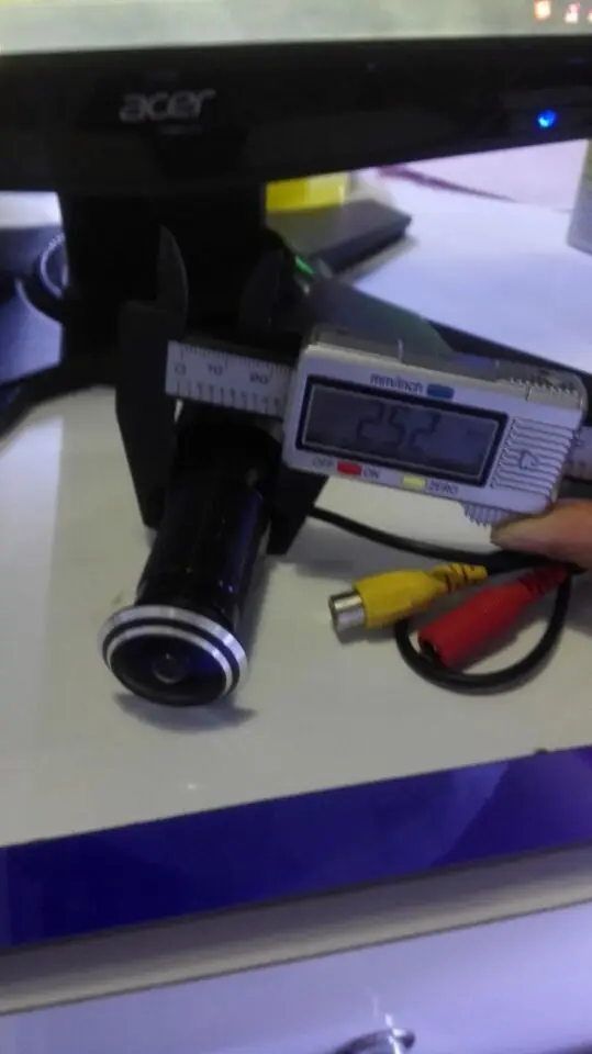 170 широкоугольная CCD Проводная мини камера дверного глазка глазок HD 1000TVL цветная