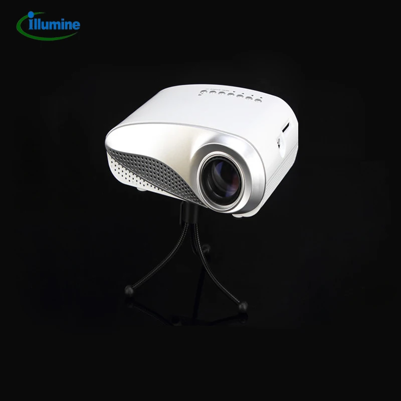 

Multi-media Mini Portable LED Projection Micro Home Theater Projector HDMI VGA USB AV TV Entertain RD-802WHITE