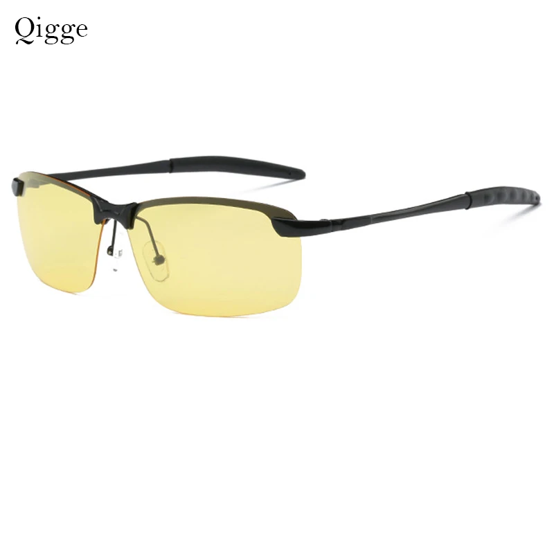 

Qigge Night Vision Goggles Anti-Glare Polarizer Sunglasses Polarized Travel Glasses Men Sun Glasses UV400 Oculos De Sol