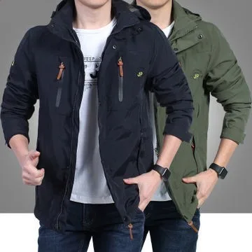 

2019 Autumn Men's Outdoor Jackets Waterproof Windproof Sport Overcoat Warm Coat Hiking Camping Trekking Skiing Male Windbreaker