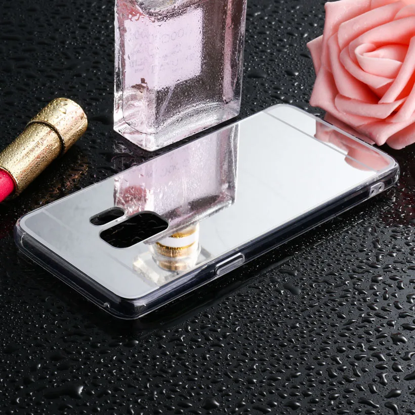 Силиконовый чехол с зеркальной поверхностью для samsung Galaxy S10 плюс M20 M10 J2 Pro J3 J4 J5 J6