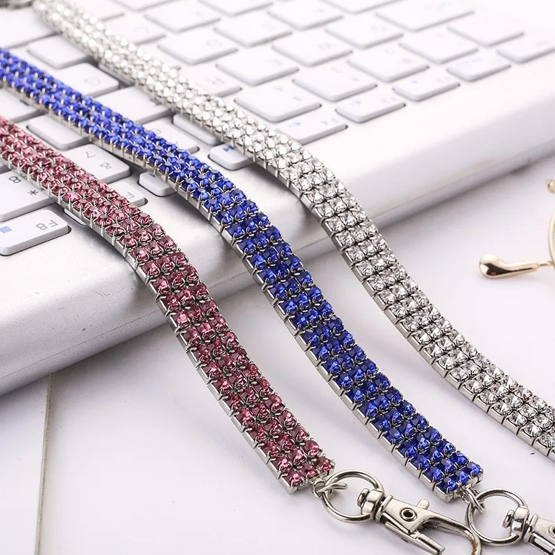 Со стразами Щенок Воротник Jeweled кристалл питомец котенок ошейники для маленький средний большой собаки чихуахуа домашний Йоркширский питомец код