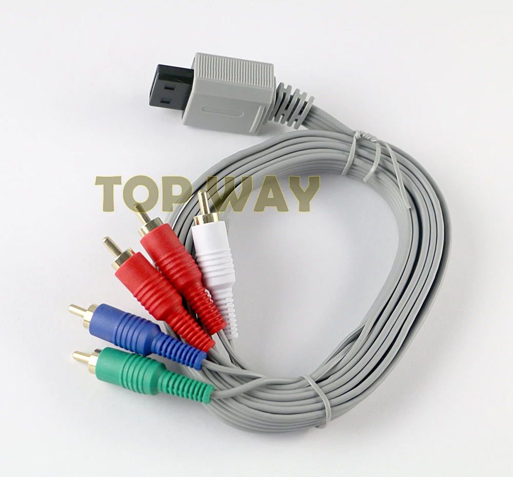 5 шт./лот 1 8 м компонент 1080P HDTV AV аудио 5RCA кабель адаптер провод для консоли Nintendo