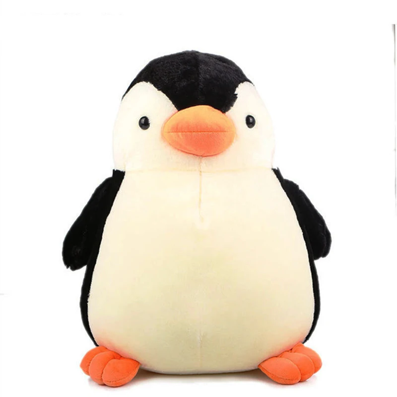 Soft Mini Penguin Figure Animal Plush Toy Kids Birthday Gift Home Car Ornaments 