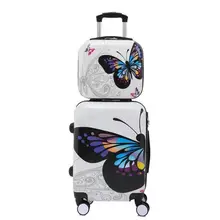 20″24″inch colorful trip fashion suitcases and travel bags valise cabine maletas suitcase valiz koffer rolling luggage