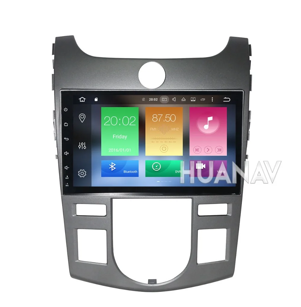 Perfect Car DVD Player GPS navigation For Kia CERATO/FORTE 2008-2012 multimidia headunit 1 DIN radio stereo Android 8.0 4GB+32GB 2