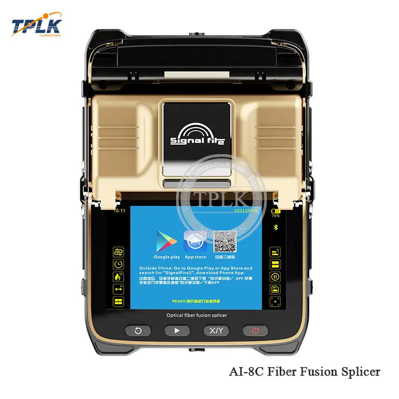 

100% Original new AI-8C update AI-8 signal fire automatic fiber fusion splicer intelligent FTTH fiber fusion splicer