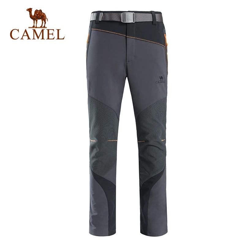 CAMEL nuevo de los hombres de secado rápido impermeable a prueba de viento pantalones de senderismo deporte al aire libre de verano transpirable Camping Trekking pantalones de pesca