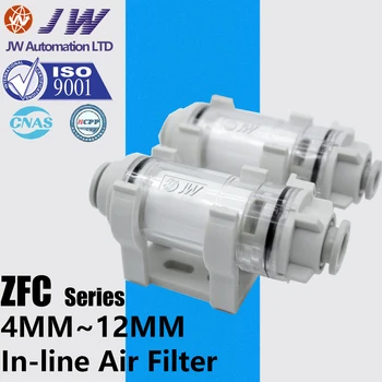 

IN-line Type Air Filter Vacuum Filter ZFC100-04B ZFC100-06B ZFC200-06B ZFC200-08B ZFC200-10B ZFC200-12B JW Brand