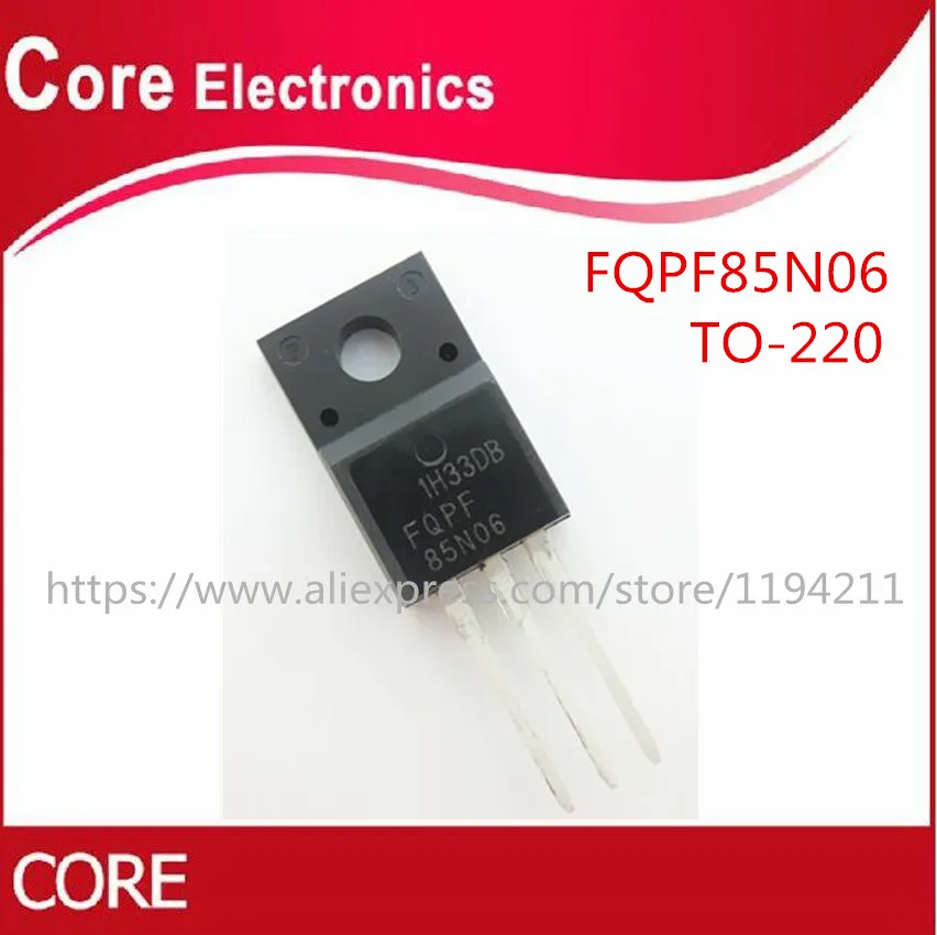100pcs FQPF85N06 FQPF 85N06 TO 220 -in Integrated Circuits from ...