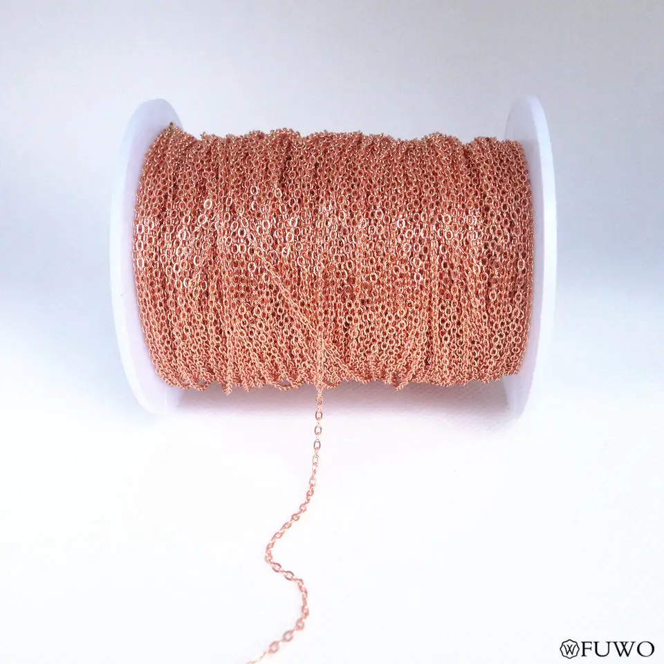 Brass Round O Chain 7