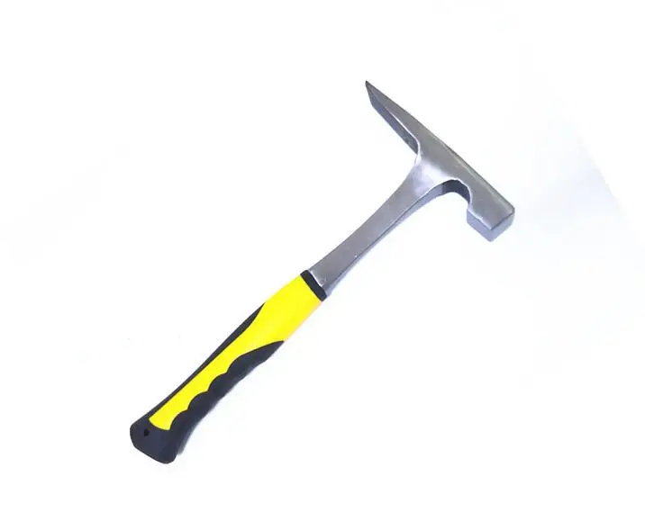 

full steel drop forged sheet met Flat-headed Conjoined duck-billed mason hammer Special Tools for Geology and Minerals