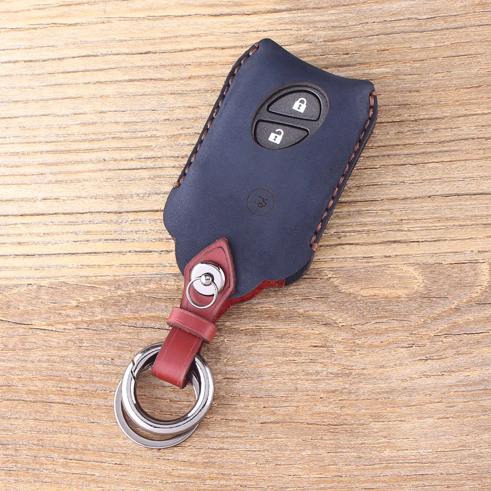 KEYYOU ключ-брелок с флип-корпусом с 3 кнопками для ключей для Lexus IS250 ES350 GS350 LS460 Брелок Кожаный Автомобильный ключница в виде ракушки