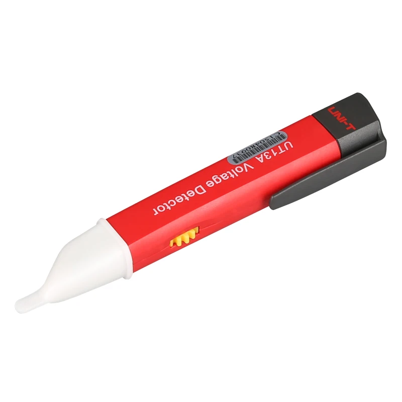 Kopen UNI T UT13A AC Stroomspanningsdetectors Verstelbare Gevoeligheid Auto Sense Test Pen 24 V ~ 600 V