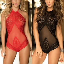 Белье размера плюс, кружевное, Тедди, прозрачное, для женщин, куклы, сексуальная одежда, для взрослых, кружевное ночное белье, XL