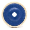 100mm wool polishing wheel buffing pads angle grinder wheel felt polishing disc Polisher ► Photo 2/3