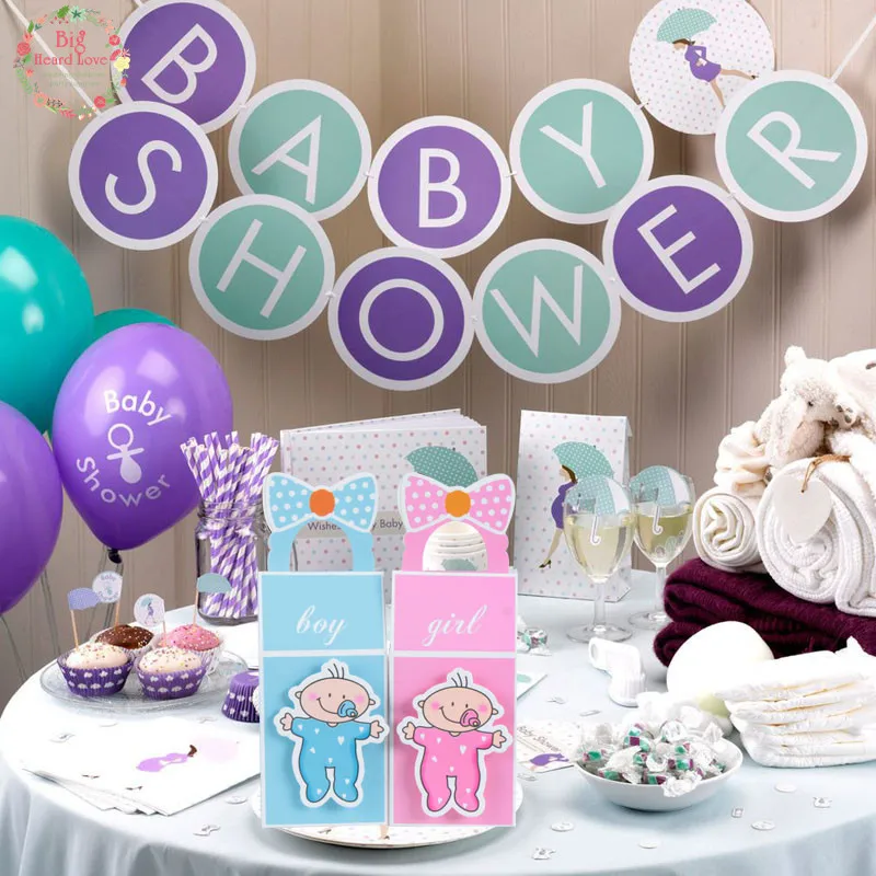 12 шт. в упаковке, для маленьких мальчиков и девочек baby Shower коробка конфет День рождения Подарочная коробка вечерние украшения вида вечерние свадебные сувениры Декор