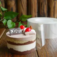 50 шт/лот ПВХ муссовый торт прозрачная мембрана домашняя выпечка окружающая Ed-ge лента периметр Декор