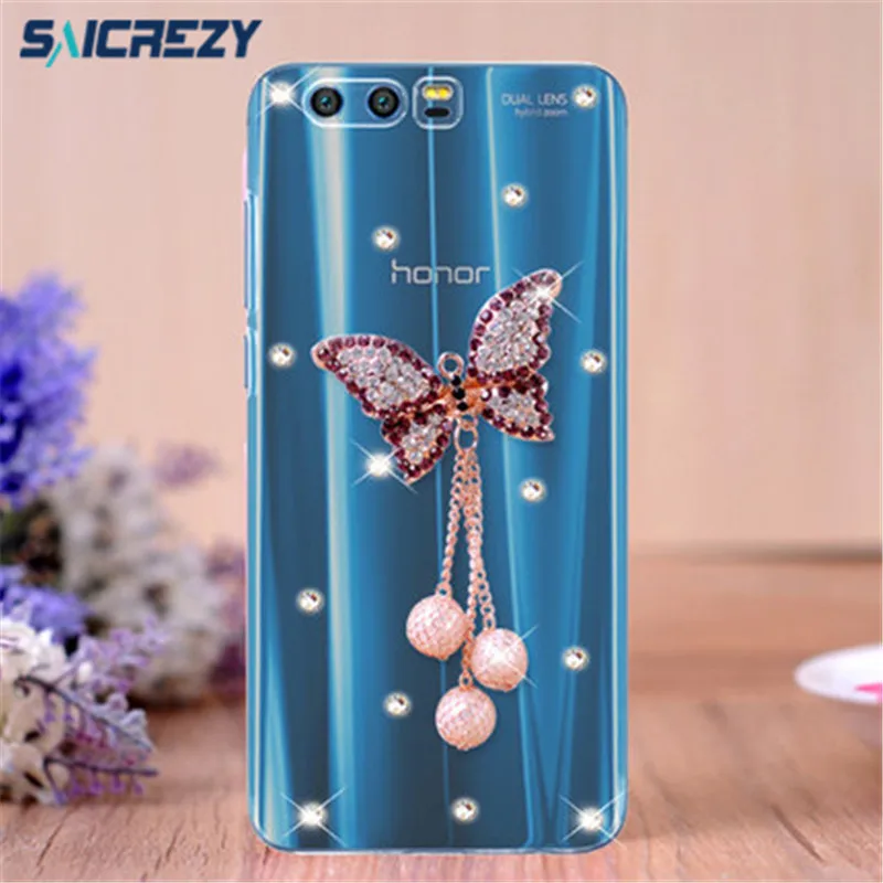 Чехол для телефона Huawei Honor 20 pro 8A 8S 8C 8X 9 10 Lite Y5 Y6 2019 Y7 PRIME 2018 Y9 P Smart со стразами|phone