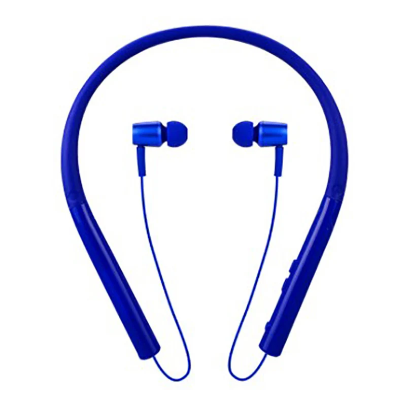

Smart Bluetooth headphones Neck hang style sport music headset stereo surround sound noise cancelling waterproof voice prompt