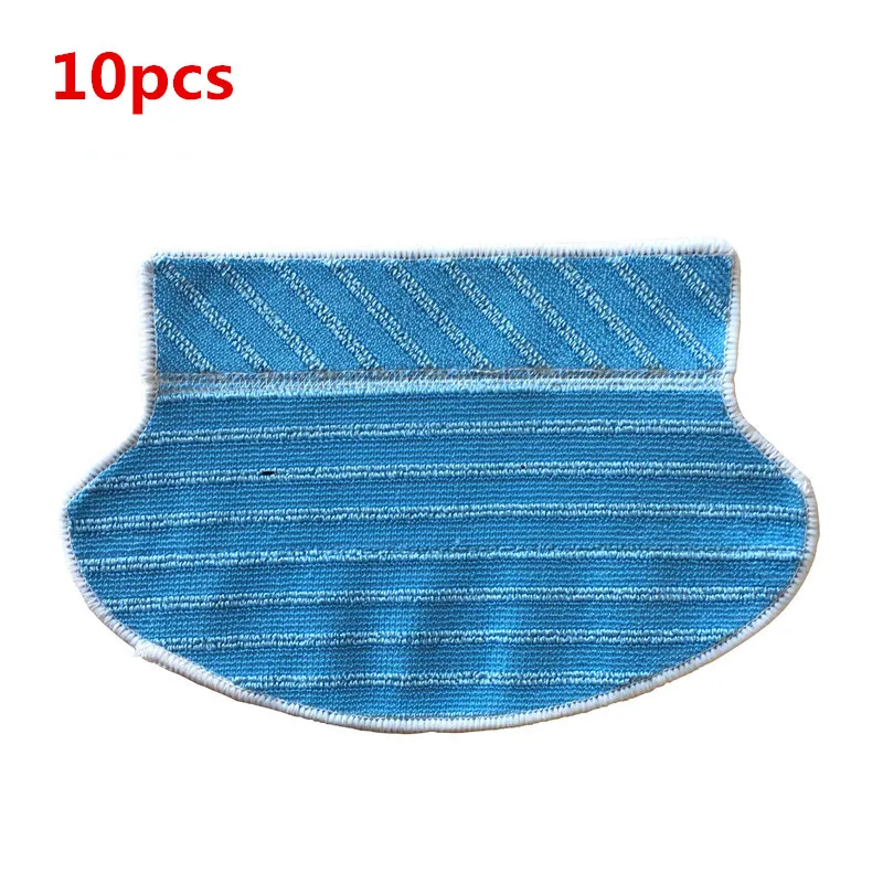 

10pcs Applicable for Proscenic 790T/780T/780TS/P1/P1S/P2/P2S/JAZZ/KAKA/Alpaca Plus/SUZUKA Robot Mop Cloth Vacuum Cleaner Parts