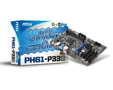 Msi motherboard ph61-p33 b3 LGA 1155 DDR3 USB2.0 VGA large-panel