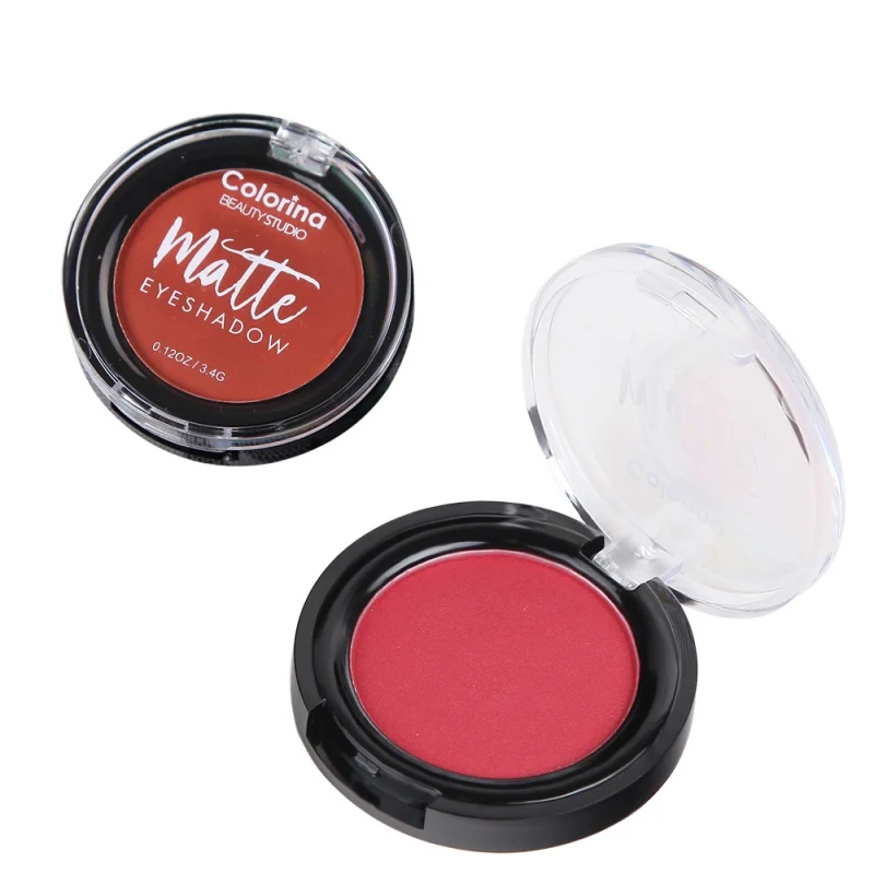 1PC Single color Matte Eye Shadow Powder Waterproof Smudge-Proof Long Lasting Velvet Eyeshadow Cosmetic 1PC Single color Matte Eye Shadow Powder Waterproof Smudge-Proof Long Lasting Velvet Eyeshadow Cosmetic