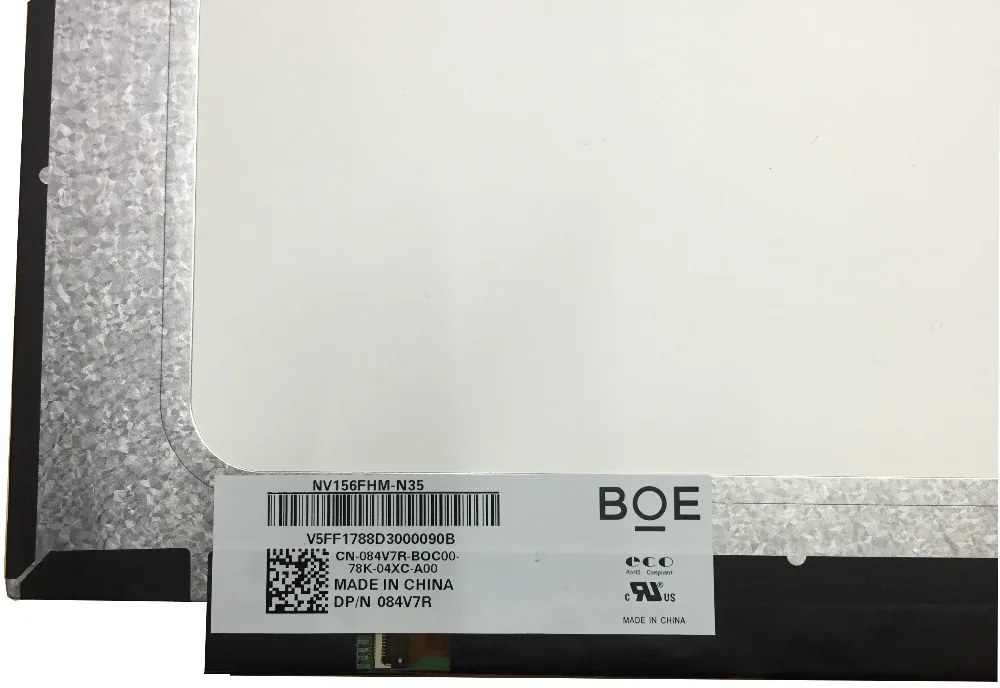 Ips Матрица для DELL 15 7560 NV156FHM N35 DP/N 084V7R 84V7R 1920X1080 FHD 350 мм eDP 30 Pin 6 &quotЖК дисплей