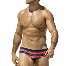 Плавки, трусы, Мужская одежда для плавания, модные мужские дышащие плавки, штаны для пляжа, в полоску, для бега, для плавания, нижнее белье#2F28