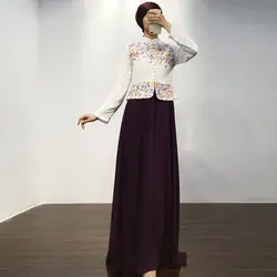 платья хиджаб платья кафтан абайя Турция женские мусульманские платья халат исламский ремень исламские платья