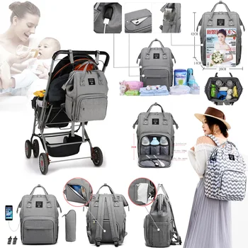 

Backpacks for Women Diaper Bag Backpacks Nursing Care Baby Bag Travel Nappy Bag Organizer Waterproof Maternity Stroller Bag