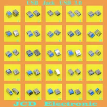25 models,Free Shipping Notebook Laptop USB Jack Socket 3.0 USB Sink type USB Plug Connector For ACER/ASUS/HP/ DELL/Toshiba/Sony