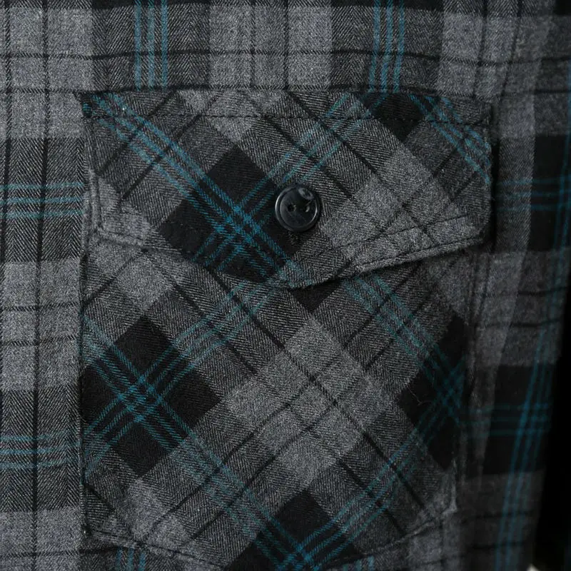 Рубашка мужская с длинным рукавом хлопок в клетку западном стиле|men plaid shirt|pattern
