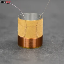 HIFIDIY LIVE 3 дюйма~ 18 дюймов 25,5 мм~ 75,5 мм басовая звуковая катушка, аксессуары для ремонта динамиков, белый алюминий, звуковая розетка, детали для самостоятельной сборки