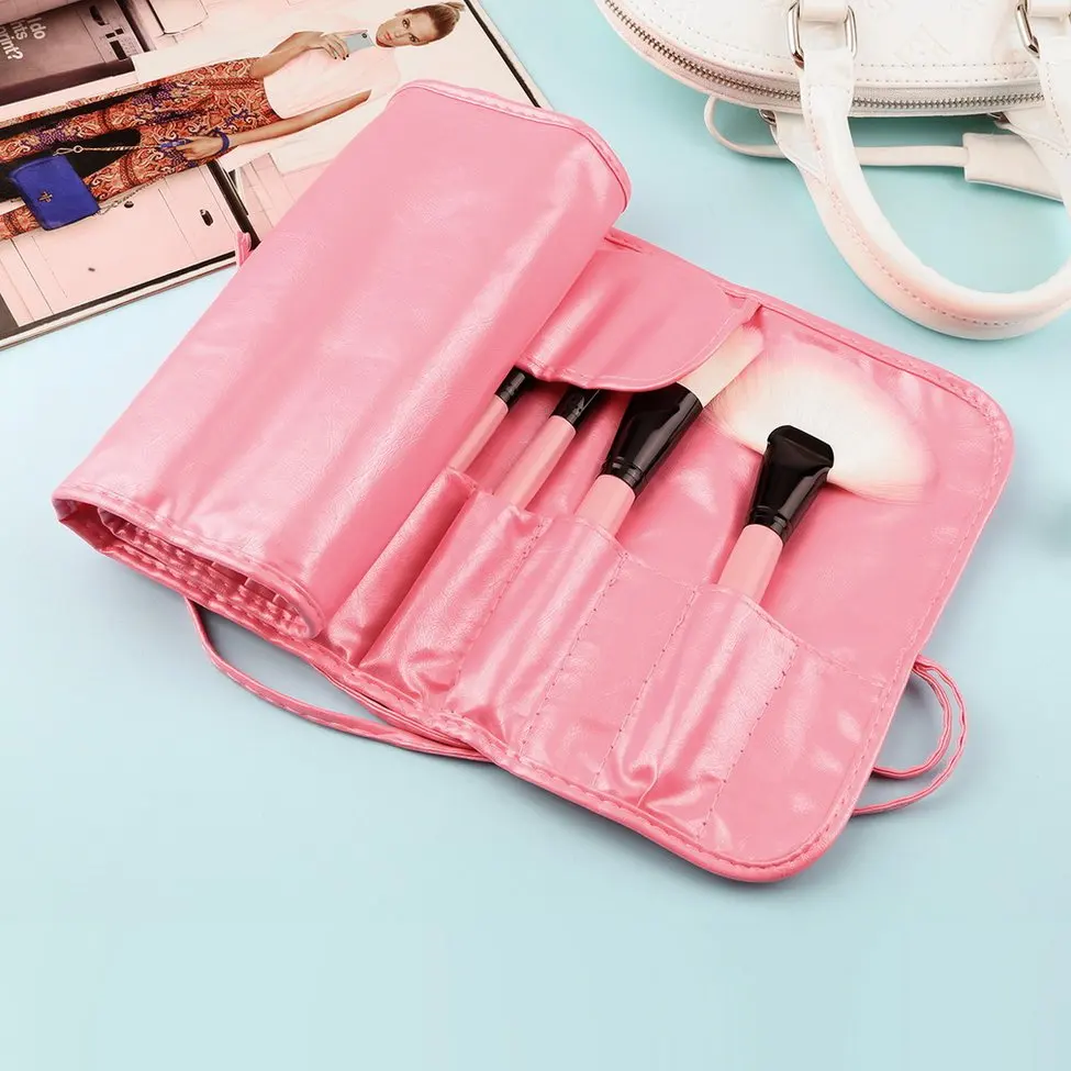 

5Pcs Makeup Brushes Set Foundation Powder Eyeshadow Eyeliner Lip Brush Tools