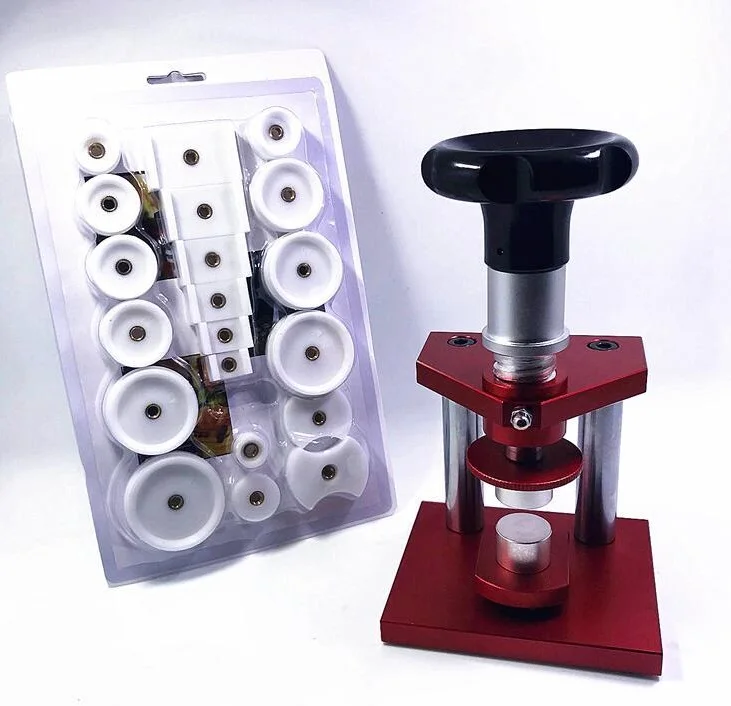 

Professional Precise Watch Back Press Tool,Watchmaker Repair tool Watch Crystal Press Tool + Watch Press Dies