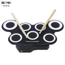 

DoReMi Smart Folding Electronic Drum Portable Hand Roll Electronic Drum Silicone Intelligent Percussion Instrument G3002