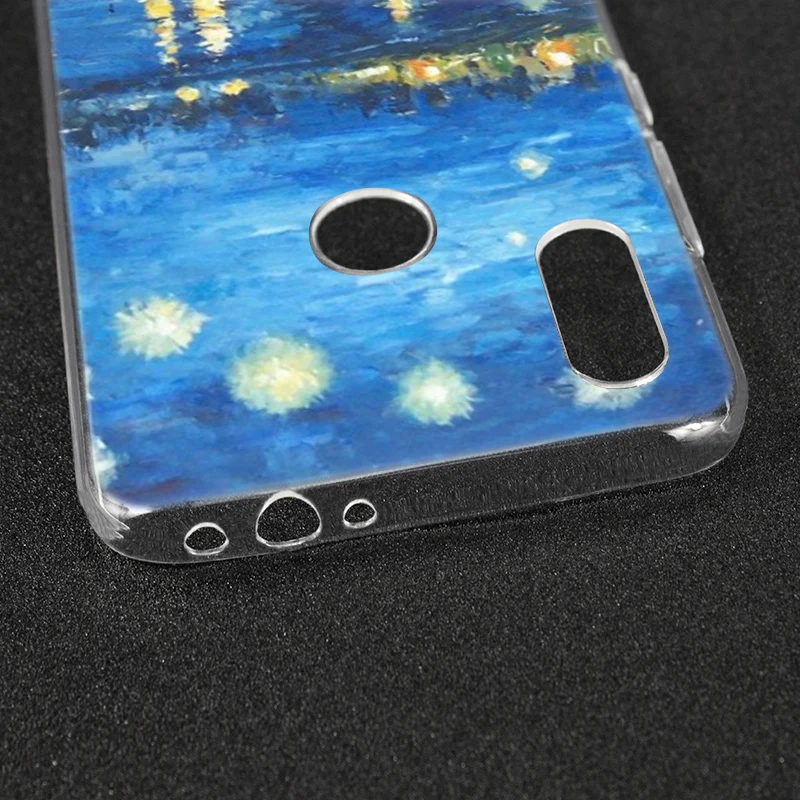Популярный Мягкий силиконовый чехол Van Gogh Tardis для Xiaomi Redmi K20 7 7A 5 5Plus 6 6A S2 Note 8 Pro