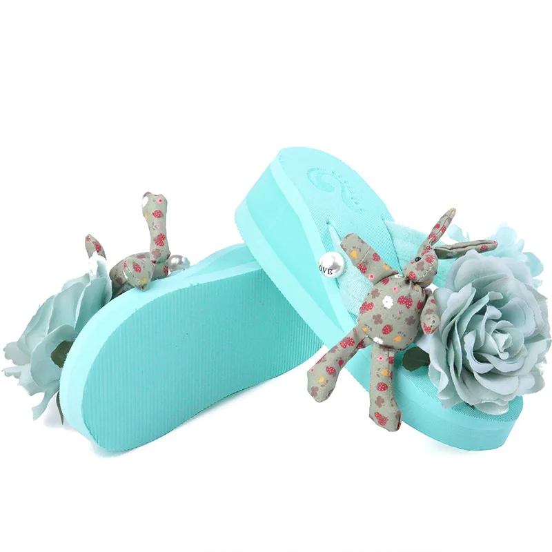 platform beach flip flops