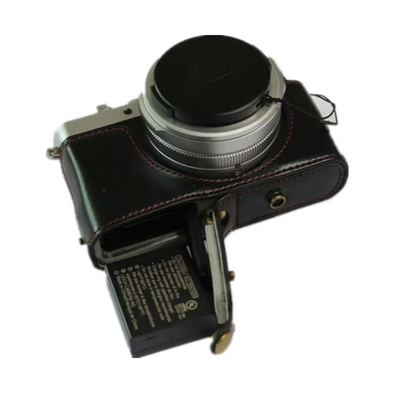 Чехол из ПУ кожи для камеры Leica черный/коричневый/Coffee чехол телефона сумка