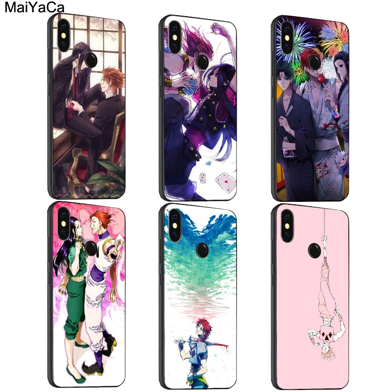 

MaiYaCa Hisoka Illumi Hunter X Hunter Case For Xiaomi Redmi S2 6 6A 6pro 4X Note 5 Pro 5A 7 Mi 8 9 6X A2 Mix 2s Max 2 3 F1