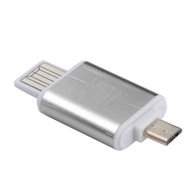 2in1 Micro SD OTG USB 2.0 Flash Drive Card Reader для смартфонов Планшетные ПК A7