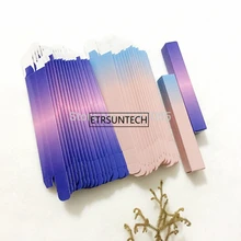 100 шт пустая изящная упаковочная коробка тюбиков для помады, тонкая пустая бумажная упаковочная коробка для бутылочек для бальзама для губ F2207