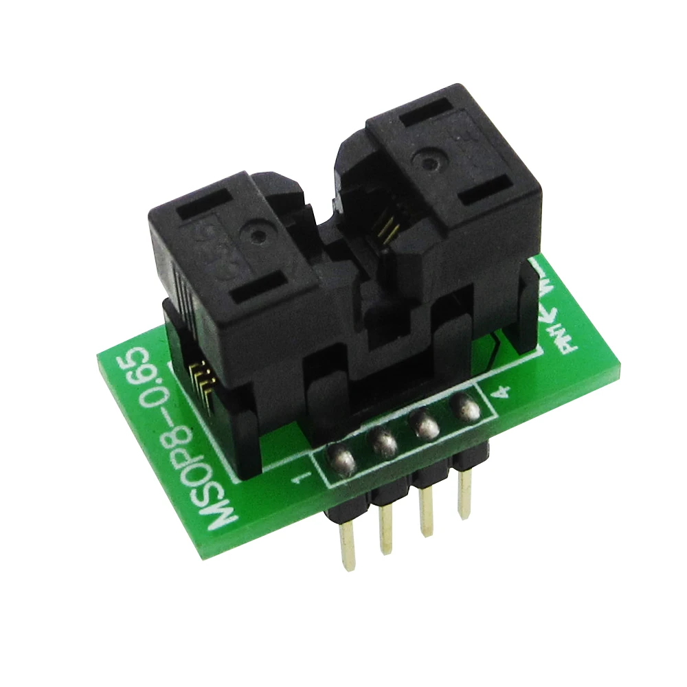 MSOP8 to DIP8 MCU Test IC socket Programmer adapter Socket -in ...