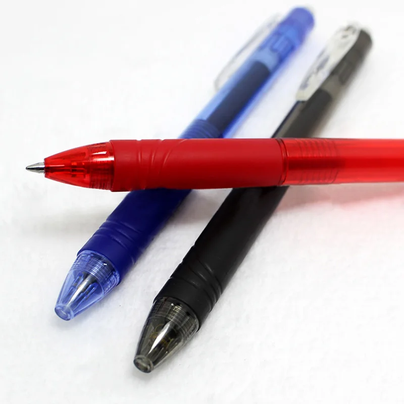 0.7mm 0.5mm Tip Retractable Erasable Gel Pen Refill Large Capacity 8 Color Ink Cartridge Rods Washable Handle Writing Stationery gel pens retractable gel pens erasable neutral pens erasable pen refills erasable gel pens erasable pens gel pen refills