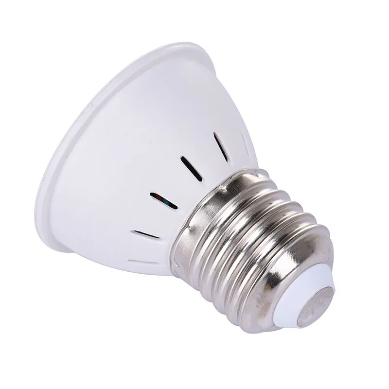 Laideyi растет E27 12 Вт лампочка AC 85 265 В полный спектр 60SMD комнатных растений лампы для