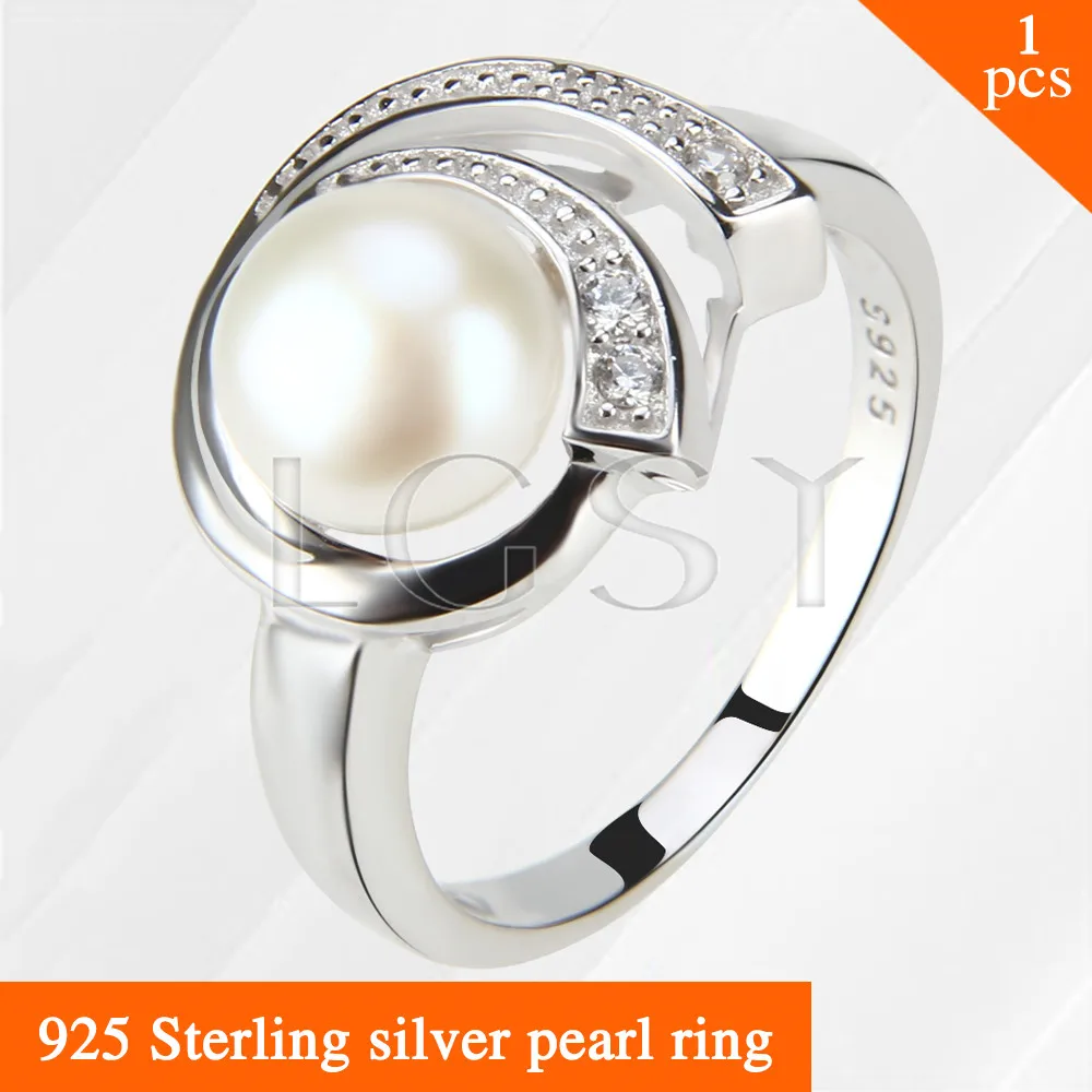 LGSY FREE SHIPPING women simple design rings jewelry 925 sterling